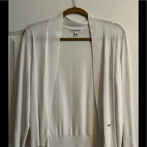 Calvin Klein open cardigan